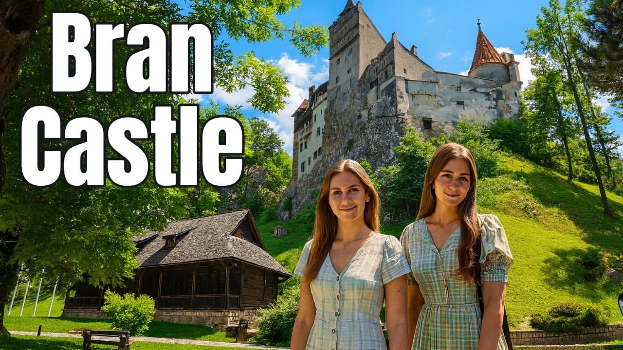 Bran Castle Walking Tour 4K - Exploring the Legendary Dracula’s Castle in Romania