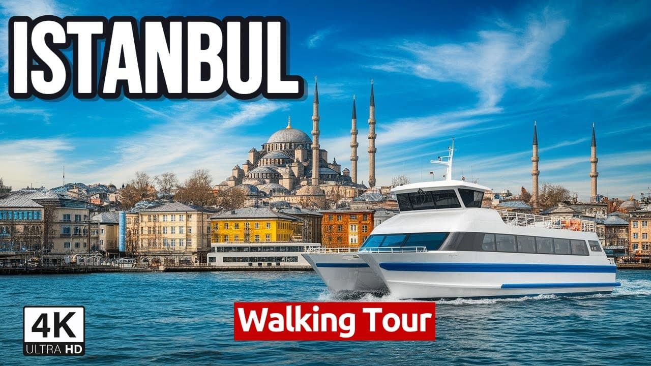 Exploring Istanbul's Coolest Neighborhoods in 4K (Galata, Karaköy, Cihangir)