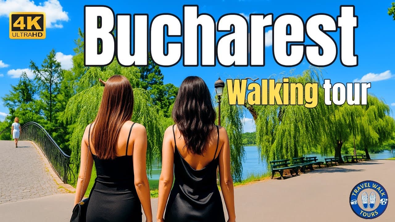 Walking Tour Romania’s Hidden Gem - Exploring Herăstrău Park 4K