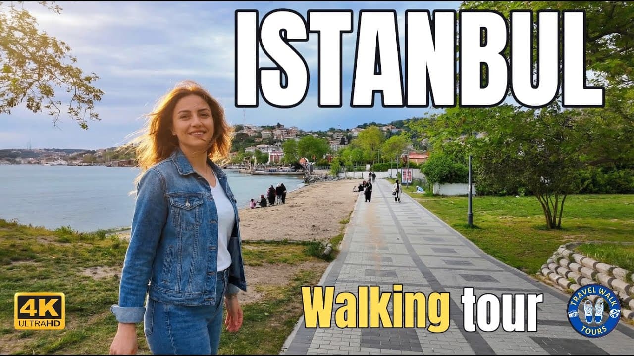 Istanbul Walking Tour 4K - Stunning Bosphorus Walk Through Beykoz’s Peaceful Waterfront