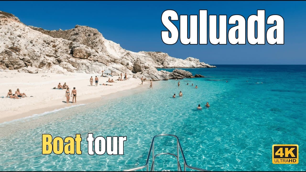 Turkey Boat Tour 4K - Is This the Maldives of Antalya? | Adrasan & Suluada