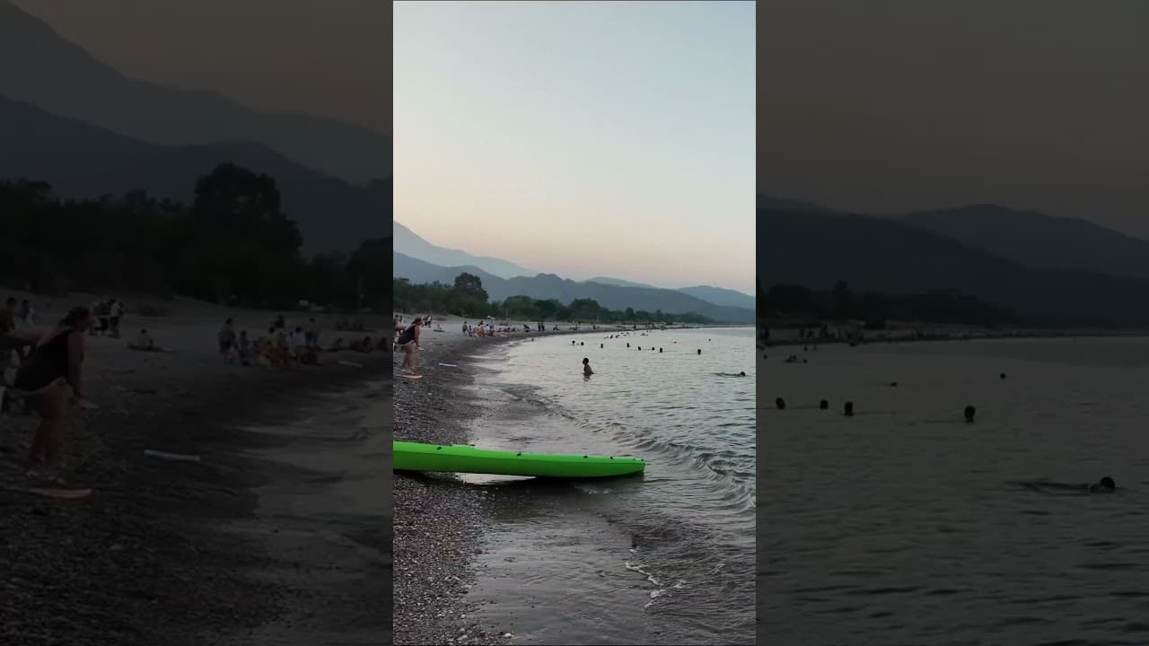 Olympos Beach 🏖️🌅 | Turkey Antalya Beaches #Antalyatravel #Antalyabeach #beach
