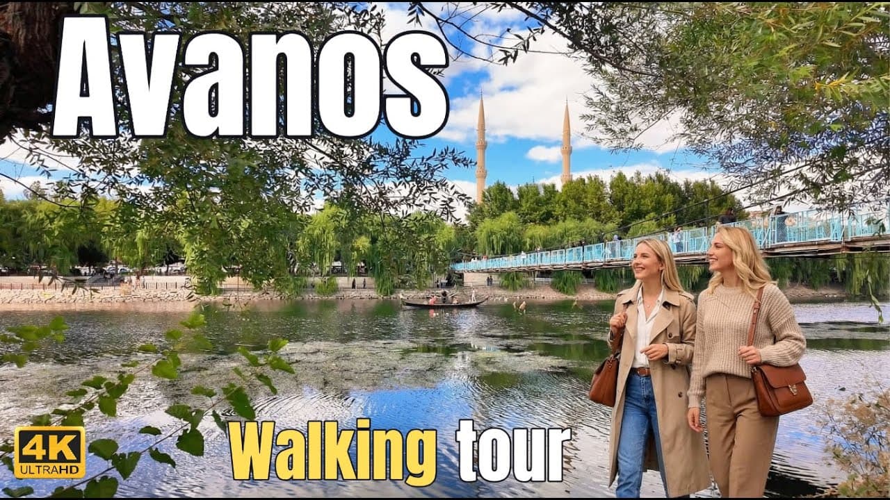 Cappadocia’s Most Peaceful River Town: Avanos Walking Tour 🇹🇷 (4K 60fps)
