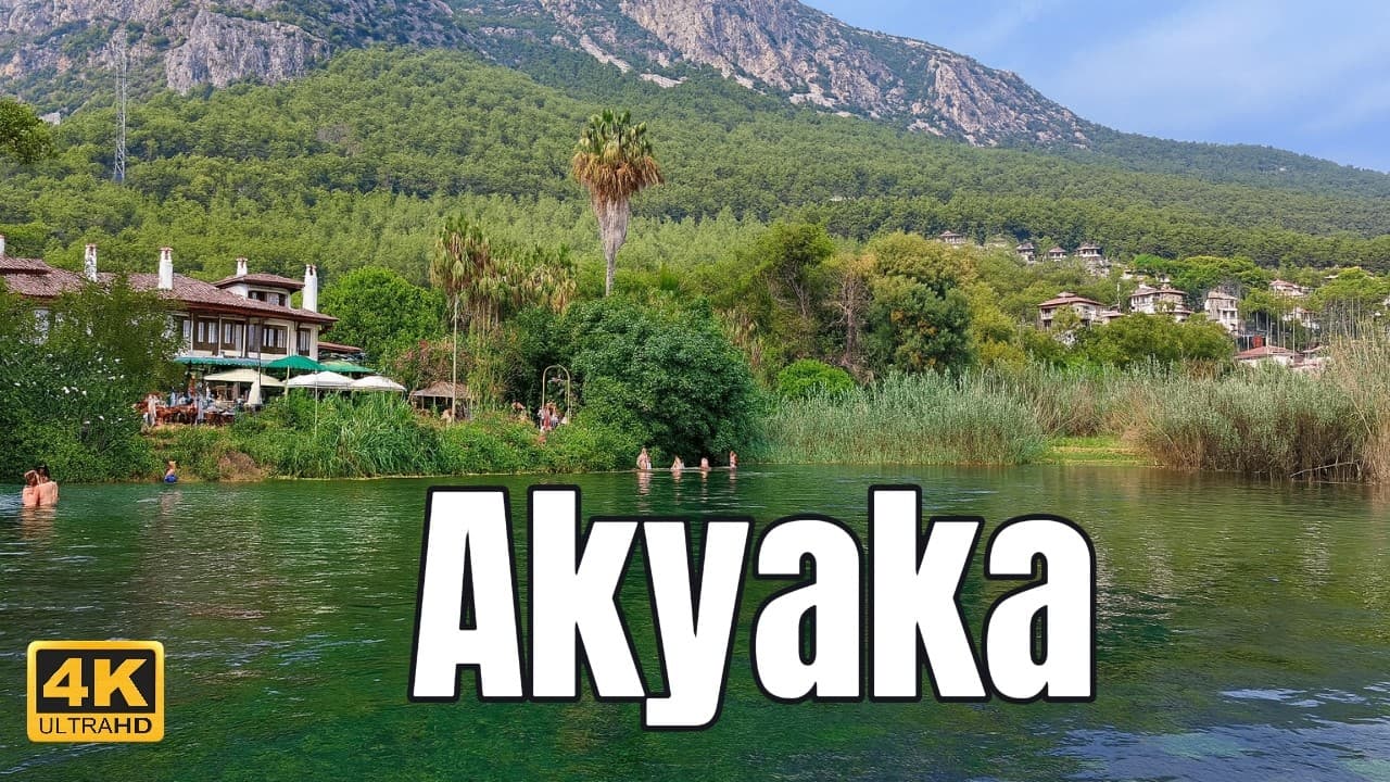 Is This Paradise Real? - Turkey’s Hidden Gem Akyaka Azmak River Tour 4K