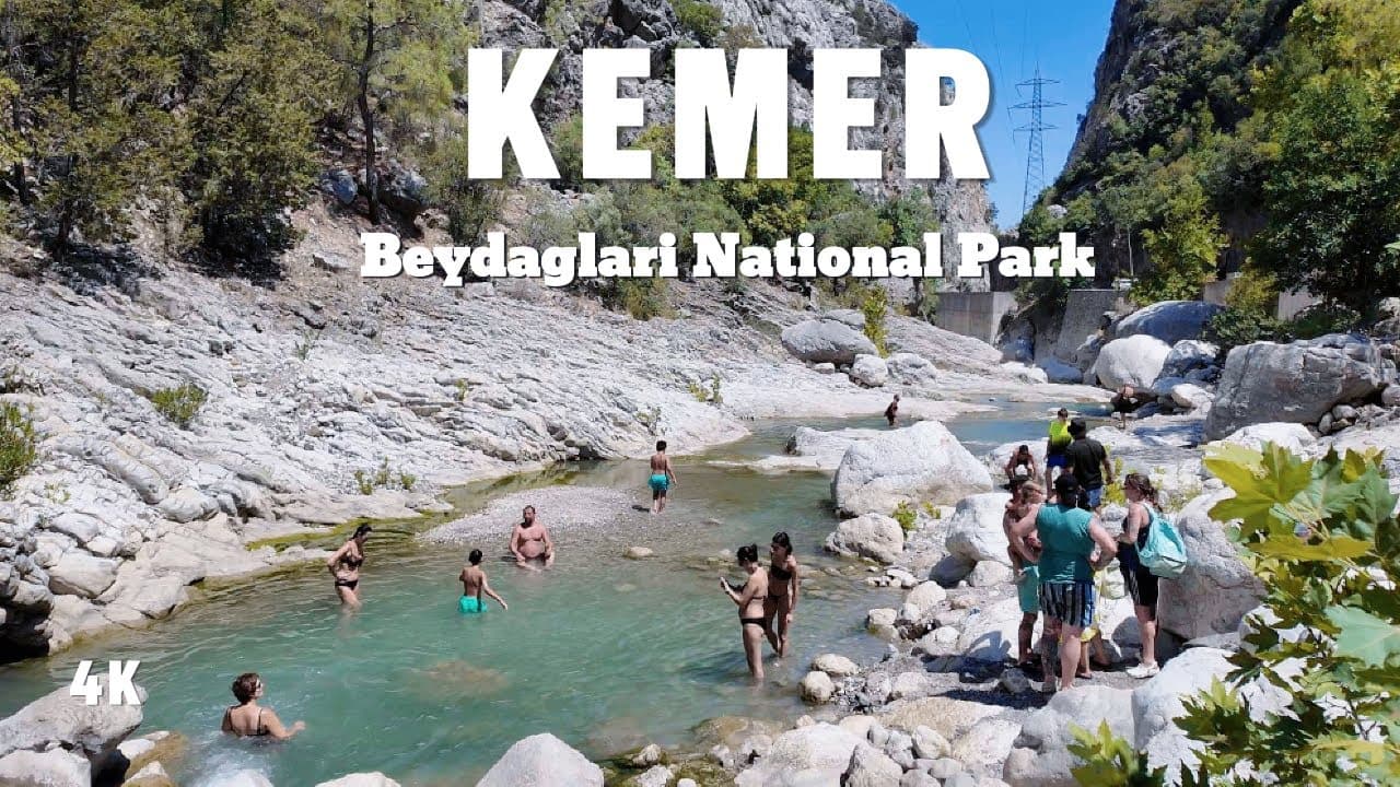 Antalya Kemer Beydağları National Park - Kesme Boğazı 4K Hiking and Nature Scenery