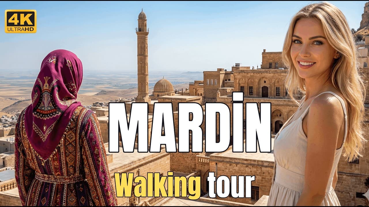 Mardin & Midyat Walking Tour 4K - Stunning Views in a 4 Hour Journey Through Mesopotamia