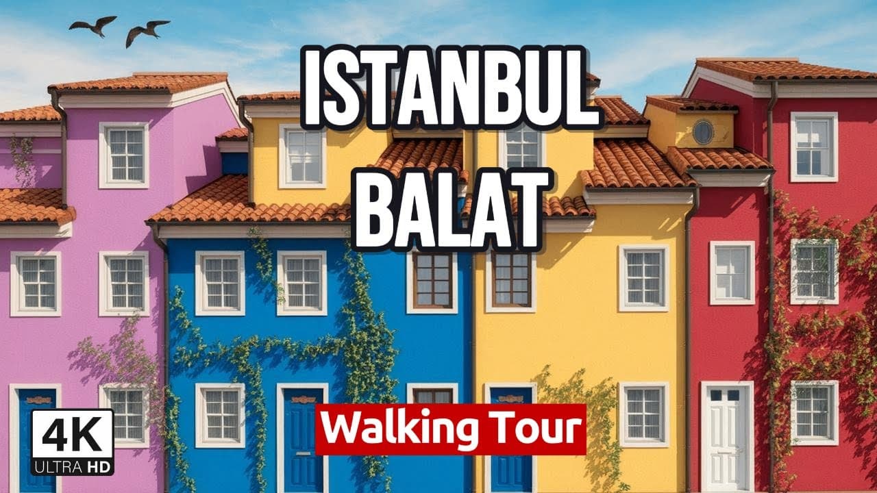 Istanbul Balat Walking Tour: Colorful Houses, Historical Buildings and Authentic Streets