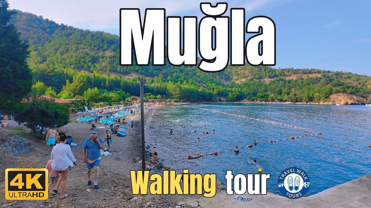 Kille Bay, Muğla Walking Tour 4K - Stunning Hidden Paradise near Dalaman