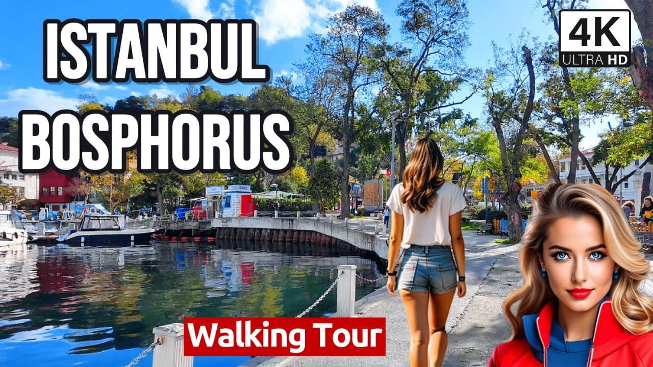 Discover Istanbul: Bosphorus Walking Tour 4K - Where C and Europe Meet
